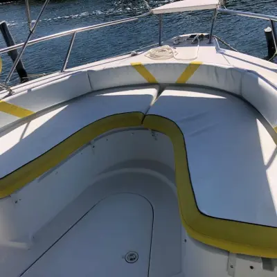 Whale Shark Tour Cancun boat interior