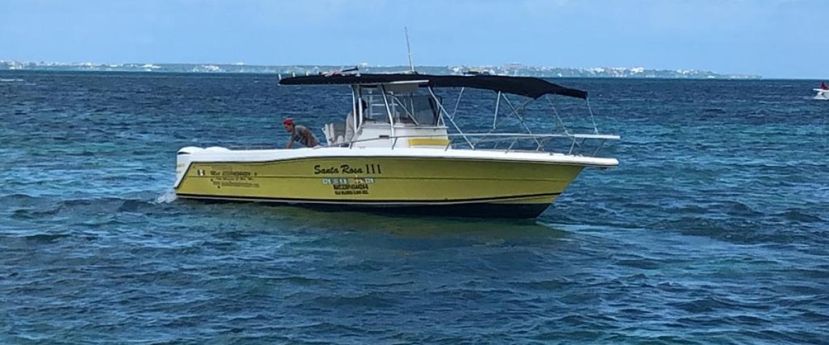 Santa Rosa III boat in water