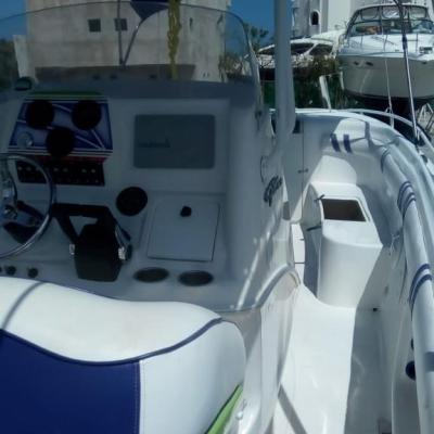 Whale Shark Tour Cancun boat interior